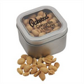 Large Window Tin with Peanuts